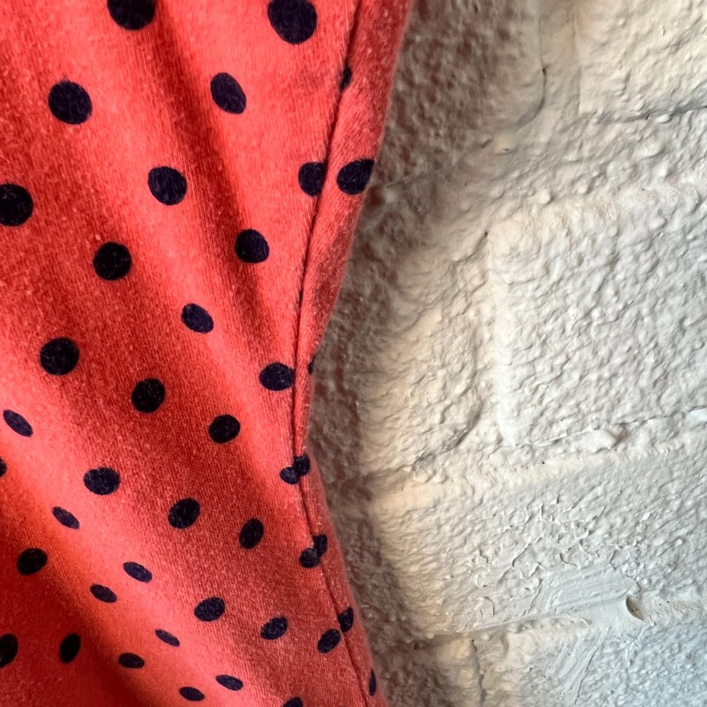 Seductions Polka Dot Dress Sz Large - Picture 5 of 6
